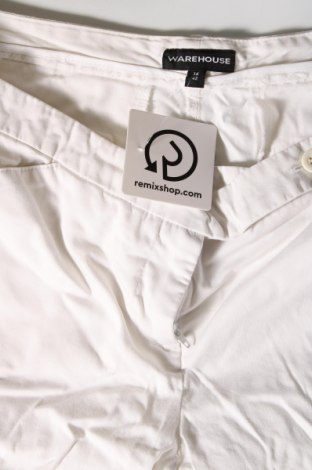 Pantaloni scurți de femei Warehouse, Mărime L, Culoare Alb, Preț 67,99 Lei