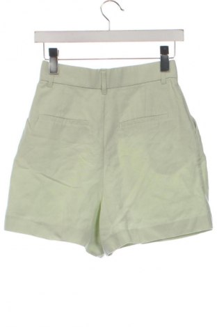 Pantaloni scurți de femei Zara, Mărime XS, Culoare Verde, Preț 30,99 Lei