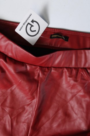 Damen Leggings Cotonella, Größe L, Farbe Rot, Preis € 7,99