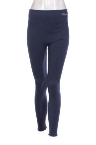 Damen Leggings Hummel, Größe L, Farbe Blau, Preis 8,99 €