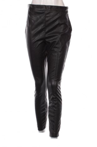 Pantaloni de piele pentru damă Clockhouse, Mărime M, Culoare Negru, Preț 24,99 Lei