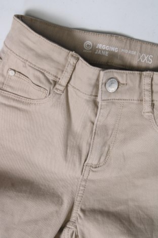 Damenhose, Größe XXS, Farbe Beige, Preis 8,99 €