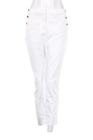 Pantaloni de femei Ashley Brooke, Mărime M, Culoare Alb, Preț 38,99 Lei