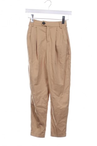 Damenhose Bershka, Größe XXS, Farbe Beige, Preis € 5,99