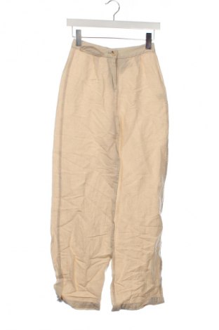 Damenhose Bershka, Größe XS, Farbe Beige, Preis € 9,49