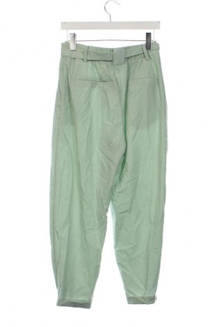 Pantaloni de femei Bershka, Mărime XXS, Culoare Verde, Preț 95,99 Lei