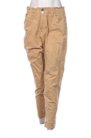 Damenhose Bershka, Größe M, Farbe Beige, Preis € 20,49