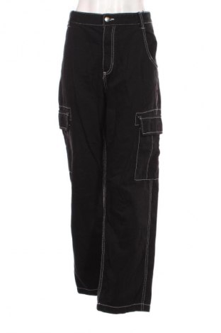 Pantaloni de femei Bershka, Mărime L, Culoare Negru, Preț 138,00 Lei