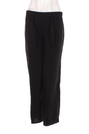 Pantaloni de femei Bershka, Mărime L, Culoare Negru, Preț 37,99 Lei