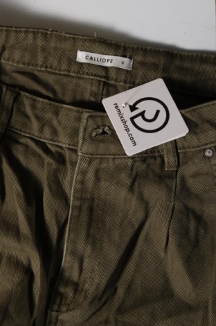 Pantaloni de femei Calliope, Mărime S, Culoare Verde, Preț 38,99 Lei