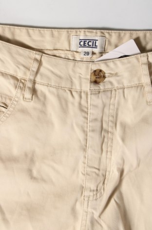 Pantaloni de femei Cecil, Mărime L, Culoare Bej, Preț 21,99 Lei