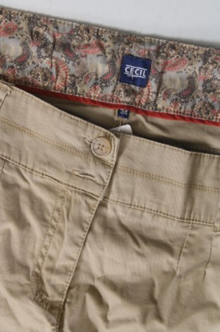 Pantaloni de femei Cecil, Mărime XS, Culoare Maro, Preț 21,99 Lei