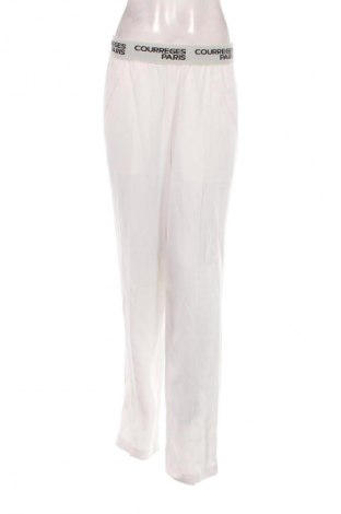 Pantaloni de femei Courreges, Mărime M, Culoare Alb, Preț 1.106,99 Lei