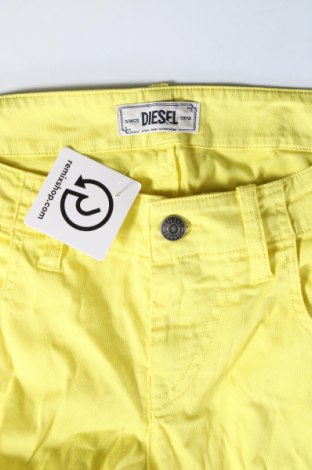 Pantaloni de femei Diesel, Mărime L, Culoare Galben, Preț 186,99 Lei