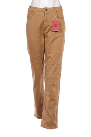 Damenhose Flash Jeans, Größe L, Farbe Braun, Preis 32,49 €