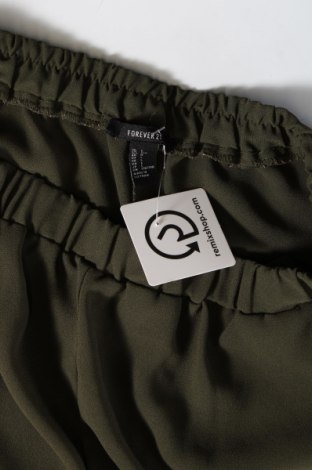 Pantaloni de femei Forever 21, Mărime L, Culoare Verde, Preț 27,99 Lei