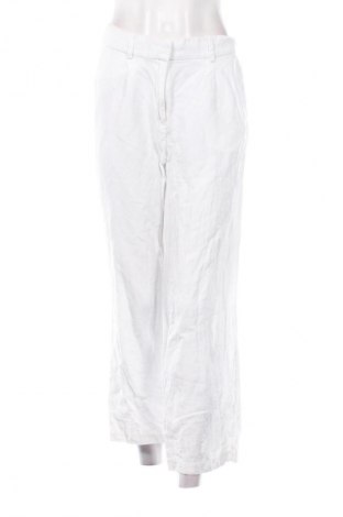 Pantaloni de femei H&M, Mărime S, Culoare Alb, Preț 36,99 Lei