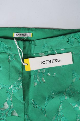 Дамски панталон Iceberg, Размер M, Цвят Зелен, Цена 213,99 лв.