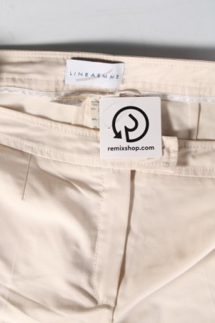 Pantaloni de femei Lineaemme, Mărime S, Culoare Ecru, Preț 308,99 Lei