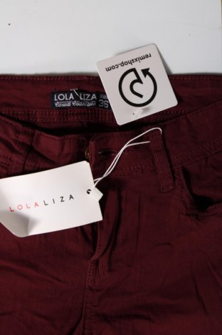 Pantaloni de femei Lola Liza, Mărime S, Culoare Roșu, Preț 22,99 Lei