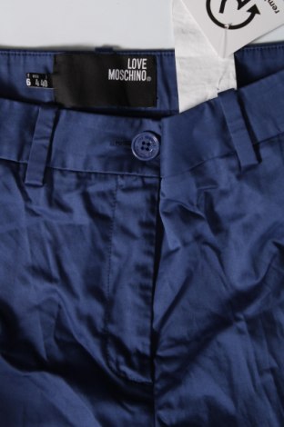 Pantaloni de femei Love Moschino, Mărime S, Culoare Albastru, Preț 327,99 Lei