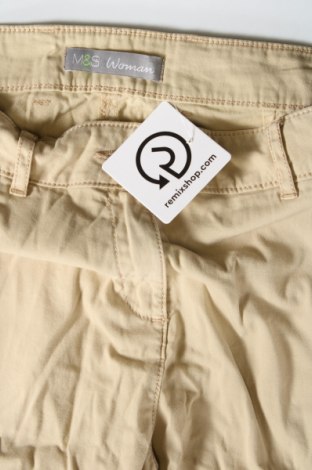 Damenhose Marks & Spencer, Größe M, Farbe Beige, Preis 18,99 €