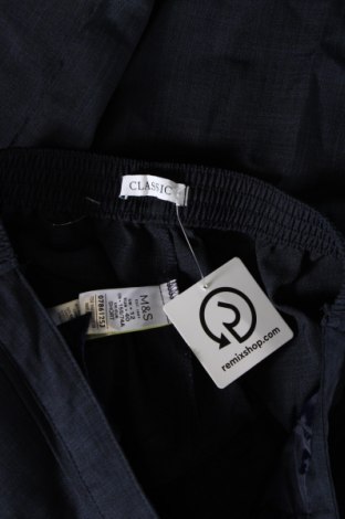 Pantaloni de femei Marks & Spencer, Mărime M, Culoare Albastru, Preț 88,99 Lei