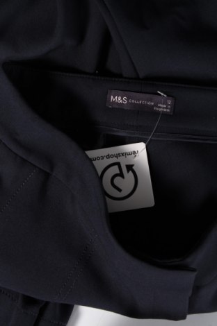 Pantaloni de femei Marks & Spencer, Mărime M, Culoare Albastru, Preț 35,99 Lei