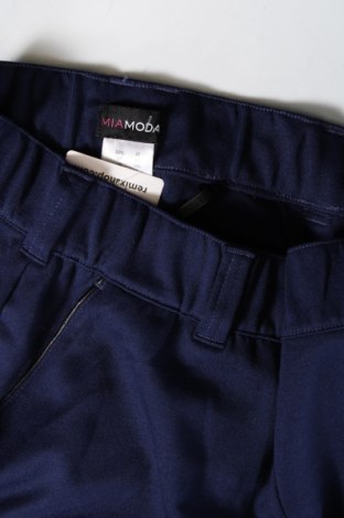 Dámské kalhoty  Mia Moda, Velikost XL, Barva Modrá, Cena  239,00 Kč