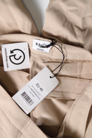 Damenhose NA-KD, Größe S, Farbe Beige, Preis 7,49 €