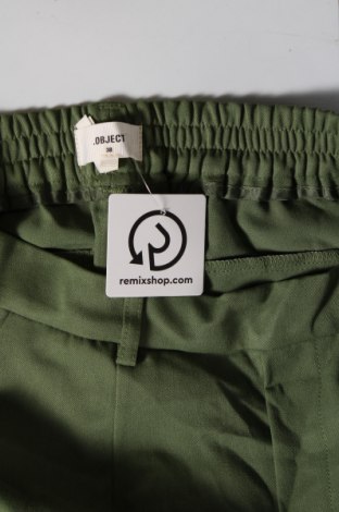 Pantaloni de femei Object, Mărime M, Culoare Verde, Preț 33,99 Lei