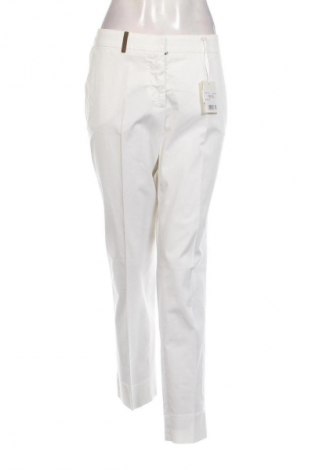 Pantaloni de femei Peserico, Mărime XL, Culoare Alb, Preț 889,99 Lei