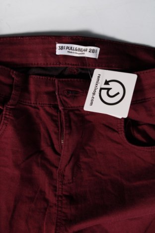 Dámske nohavice Pull&Bear, Veľkosť M, Farba Červená, Cena  5,95 €