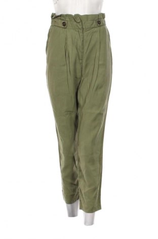 Pantaloni de femei Reserved, Mărime S, Culoare Verde, Preț 33,99 Lei