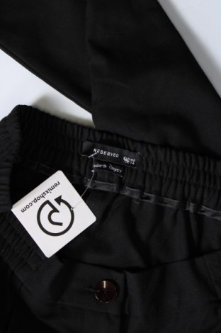 Pantaloni de femei Reserved, Mărime L, Culoare Negru, Preț 74,35 Lei