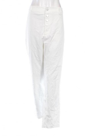 Pantaloni de femei SHEIN, Mărime 3XL, Culoare Alb, Preț 91,99 Lei