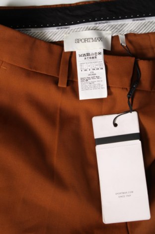 Pantaloni de femei Sportmax, Mărime S, Culoare Maro, Preț 1.813,99 Lei