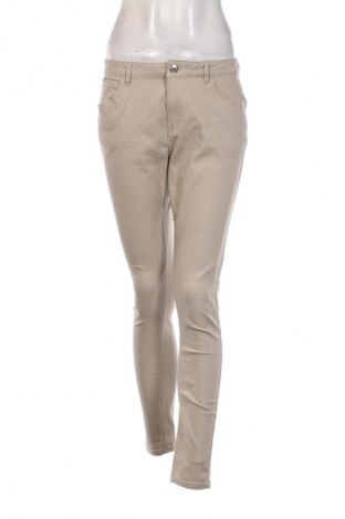 Damenhose Terranova, Größe L, Farbe Beige, Preis 15,04 €