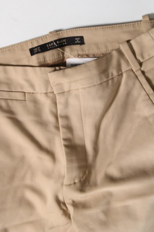 Damenhose Zara, Größe XXS, Farbe Beige, Preis 9,99 €