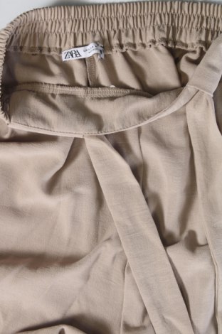 Damenhose Zara, Größe S, Farbe Beige, Preis 18,99 €