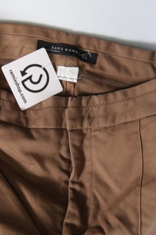 Pantaloni de femei Zara, Mărime S, Culoare Maro, Preț 35,99 Lei