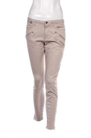 Damenhose Zara, Größe L, Farbe Beige, Preis 8,99 €