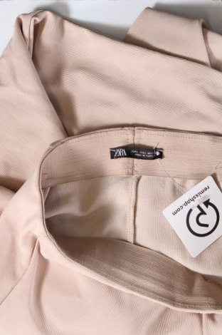 Damenhose Zara, Größe L, Farbe Beige, Preis € 9,99