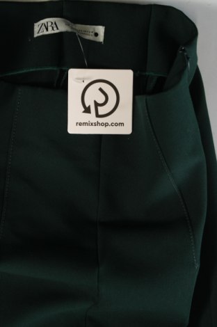 Pantaloni de femei Zara, Mărime XS, Culoare Verde, Preț 41,99 Lei