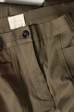 Pantaloni de femei Zara, Mărime S, Culoare Verde, Preț 31,99 Lei