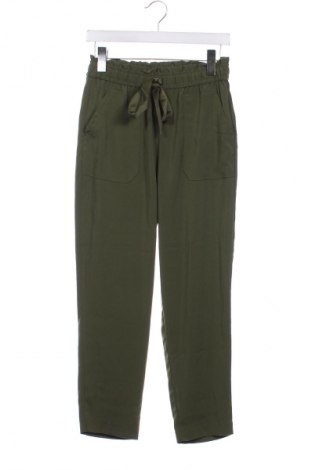 Pantaloni de femei Zara, Mărime XS, Culoare Verde, Preț 38,99 Lei