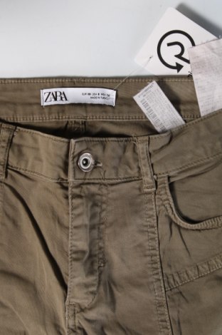 Pantaloni de femei Zara, Mărime M, Culoare Verde, Preț 35,99 Lei