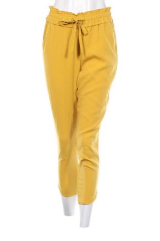 Pantaloni de femei Zara Trafaluc, Mărime XS, Culoare Galben, Preț 88,99 Lei