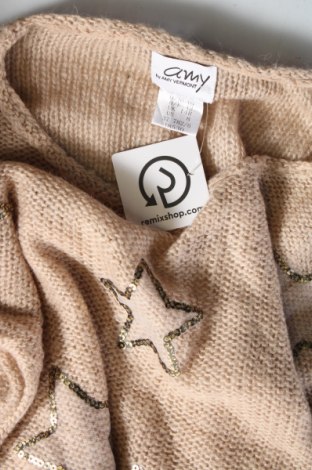 Damenpullover Amy Vermont, Größe M, Farbe Beige, Preis 15,99 €