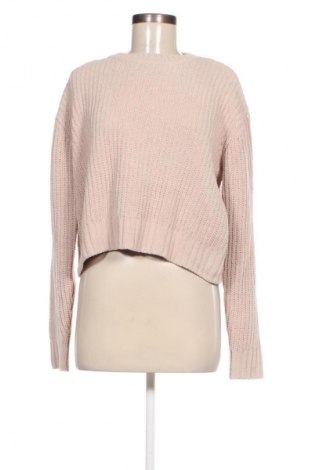 Damenpullover Bershka, Größe S, Farbe Beige, Preis 9,49 €